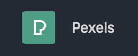 Banque d'images : logo Pexels