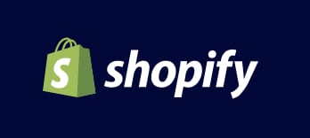 Création de sites internet : logo shopify
