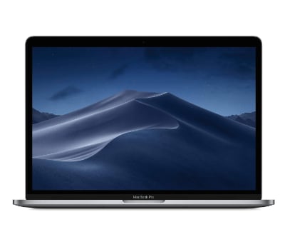 Matériels informatiques : visuelle d'un Macbook pro 13pouces